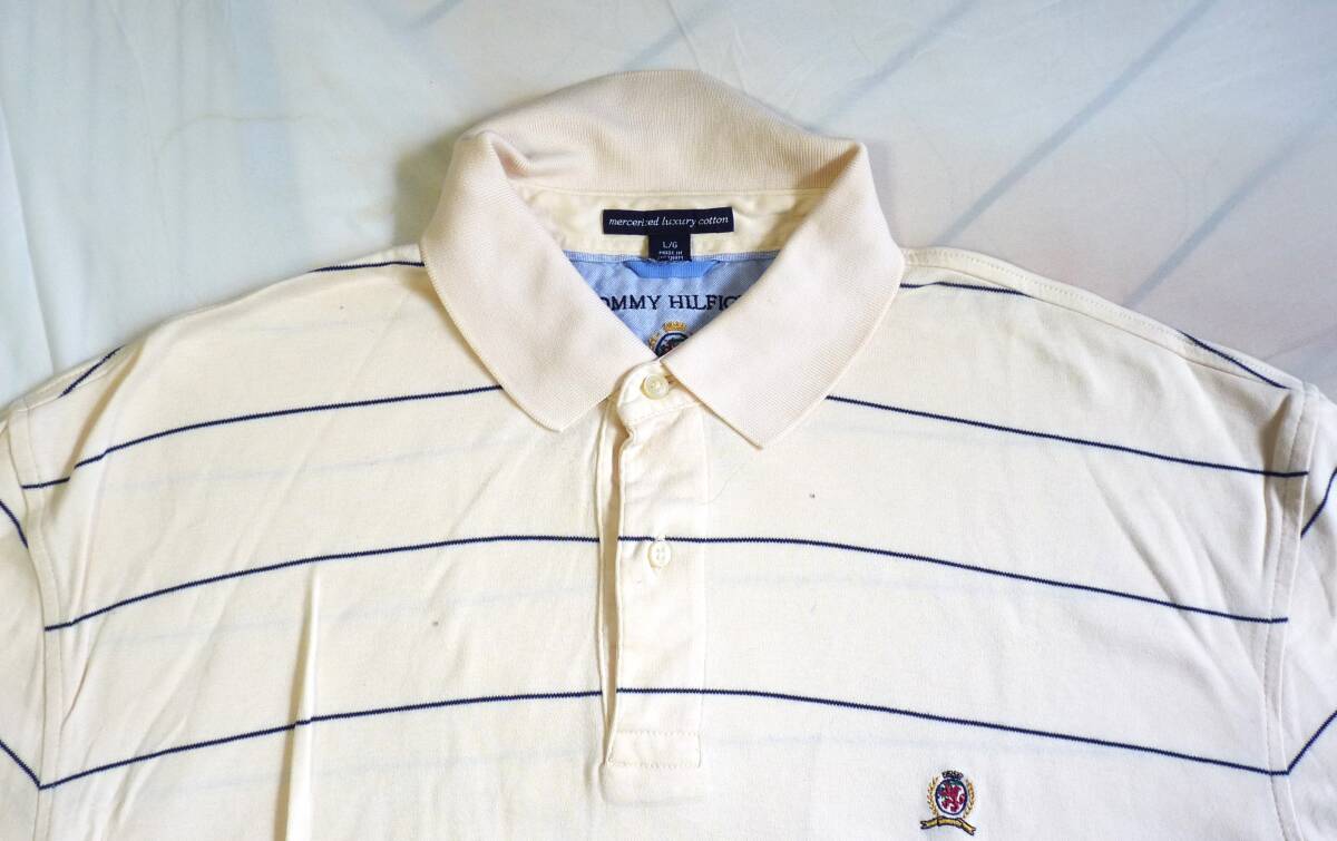 「TOMMY HILFIGER ポロシャツ」USED