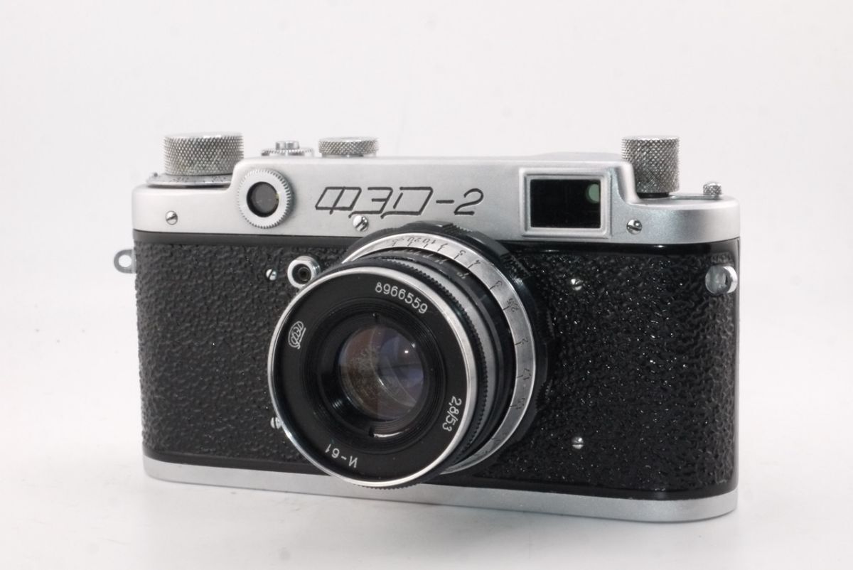 ★希少品★フェド FED-2 Industar-61 53mm F2.8 ライカLマウント ソ連 ロシア #2787 #0543