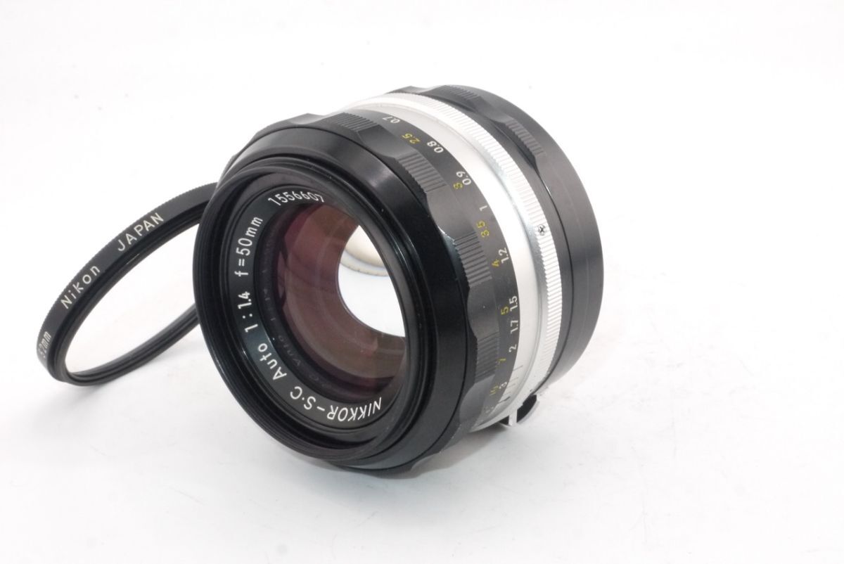 ニコン NIKON Auto nikkor 50mm F1.4 非Ai #2793 #0044
