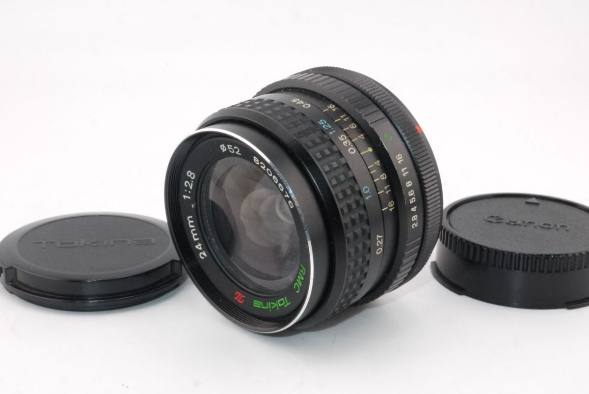 トキナー Tokina MF RMC 24mm F2.8 キヤノン FDマウント #2872 #0011
