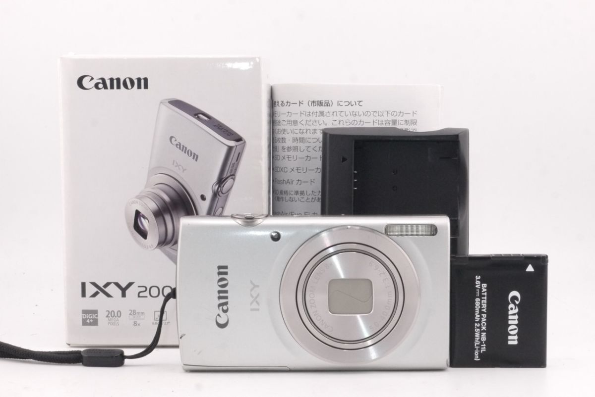 ★良品★キヤノン CANON IXY 200 PC2333 コンパクトデジタルカメラ #2859 #4951