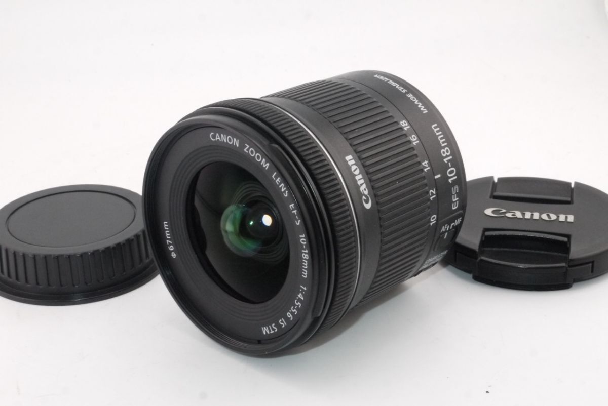 ★極上美品★キヤノン CANON EF-S 10-18mm F4.5-5.6 IS STM #2887 #0001