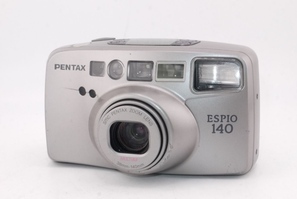 ★良品★ペンタックス PENTAX ESPIO 140 シルバー コンパクトフィルムカメラ #2894 #0022