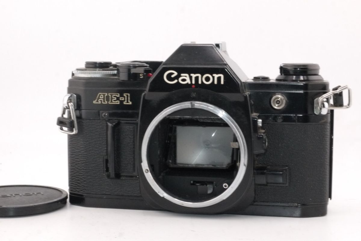 キヤノン CANON AE-1 ブラック ボディ シャッター鳴きなし #2909 #0022