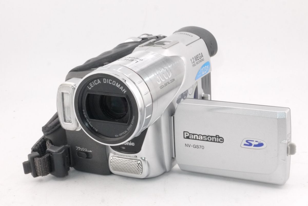 ★良品★パナソニック Panasonic NV-GS70K ビデオカメラ #2901 #055
