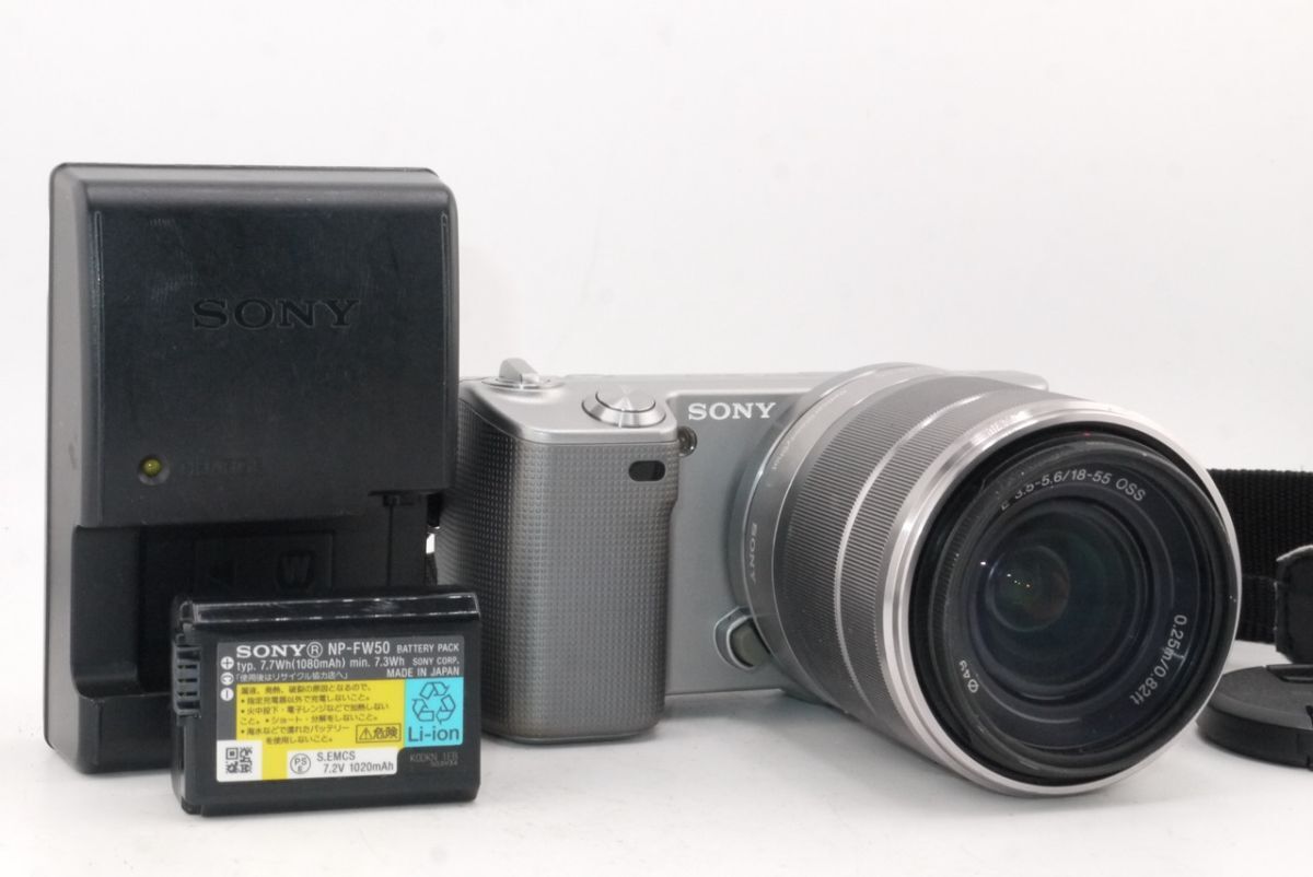 ソニー SONY NEX-5 ＋ E 18-55mm F3.5-5.6 ミラーレス一眼 ボディレンズセット #2919 #6865