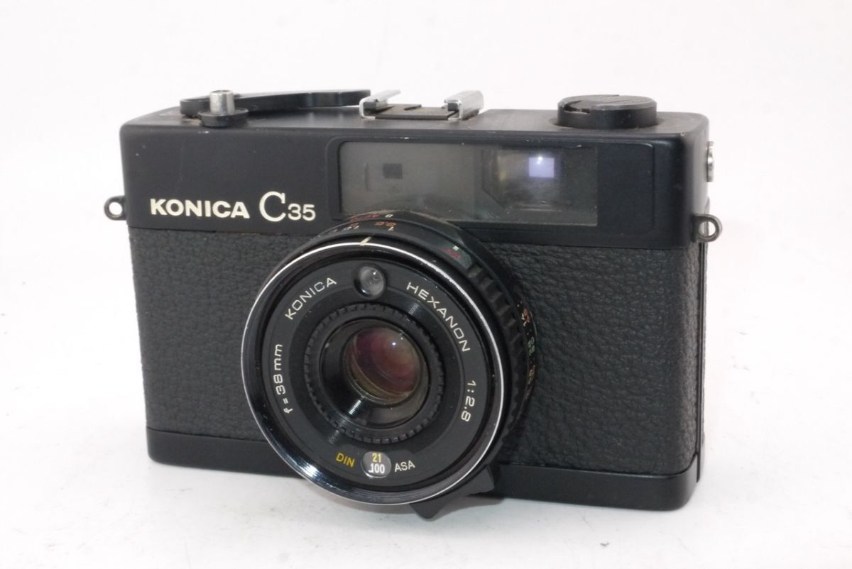 コニカ KONICA C35 ブラック レンジファインダー #2935 #0011