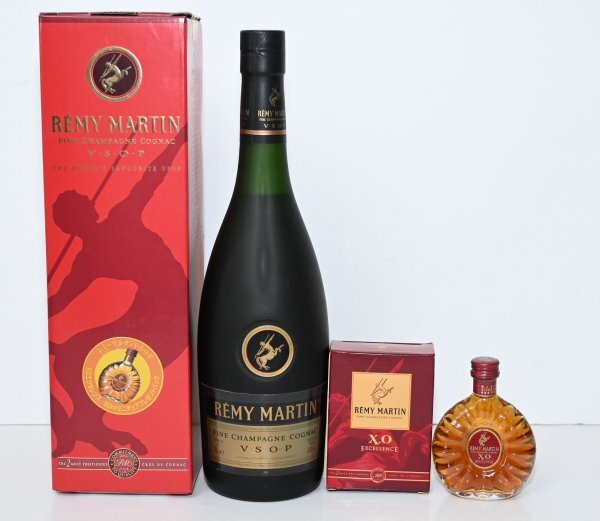 【古酒】REMY MARTIN レミーマルタン VSOP 700ml 40％ / XO EXCELLENCE 50ml 40% コニャック ブランデー