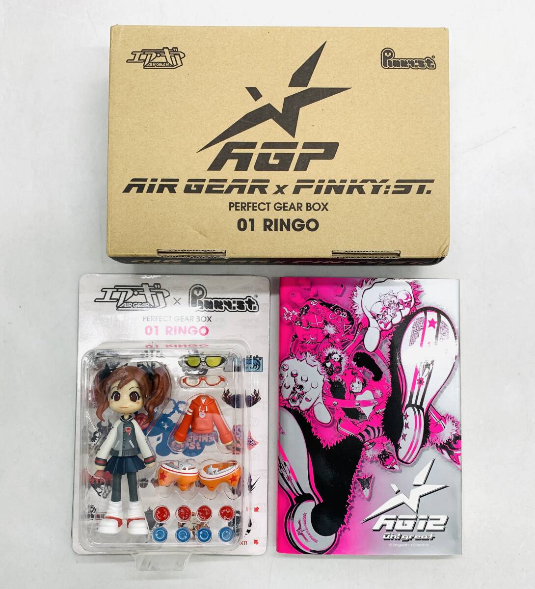 Pinky:st.（ピンキーストリート） コラボ エア・ギア 第12巻 限定版 PERFECT GEAR BOX 01 RINGO フィギュア