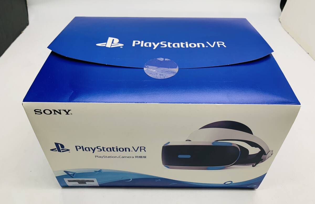 ◆◇ジャンク PS4専用 PlayStation VR (新型 PS VR) Camera同梱版 CUH-ZVR2 CUHJ-16003 ※動作未確認 プレイステーションVR◇◆