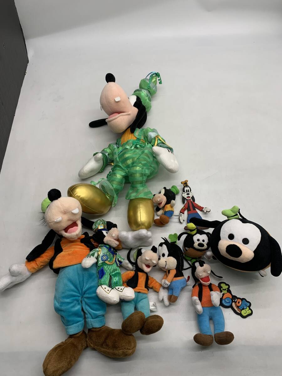 ジャンク 全て状態未確認 ディズニー DISNEY グーフィー ぬいぐるみ マスコット グッズ まとめ売り