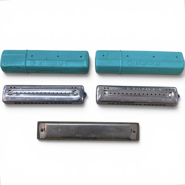 [60/B6-111/250522/3135/1036/IR200] YAMAHA メロコード NO.15M C ×2 ・ Butterfly Harmonica ハーモニカ まとめ3点 動作未確認 現状品