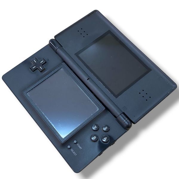 [60/B6-144/260507/11558/2295/IR300] NINTENDO DS Lite USG-001 ブラック ゲーム機 任天堂 動作未確認 ジャンク品 ※故障あり