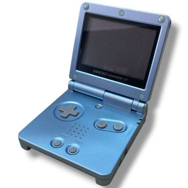 [60/B6-142/260513/11538/418/NT700] Nintendo GAME BOY ADVANCE SP AGS-001 ブルー ゲーム機 任天堂 動作未確認 現状品