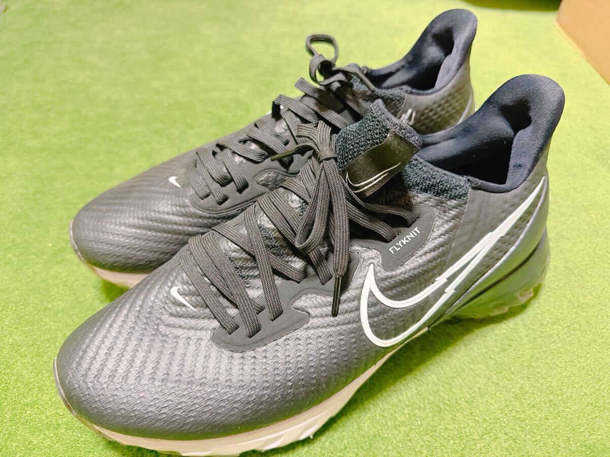 ナイキ ゴルフシューズ 黒×白 CT0541-077 エアズームインフィニティ ツアー メンズ 27.0 ゴルフウェア NIKE