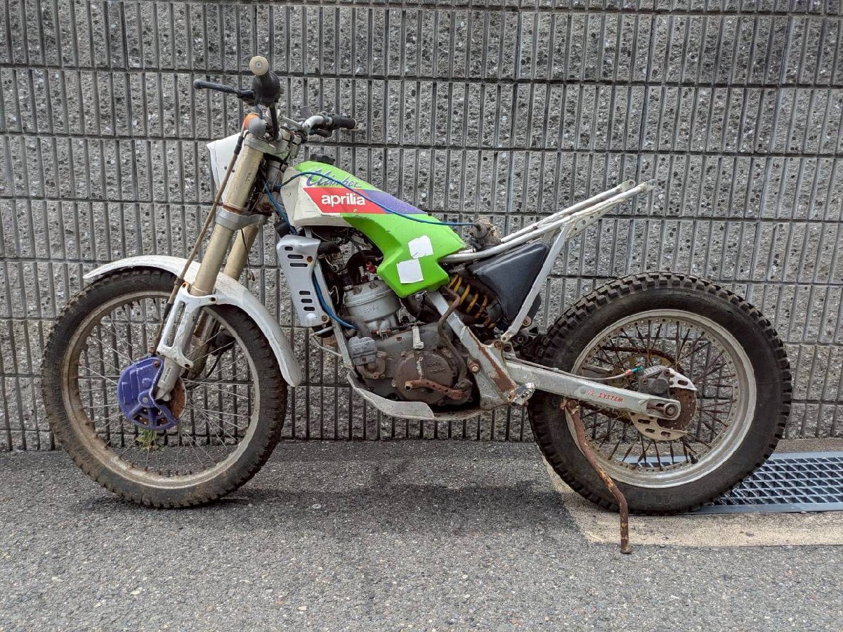 aprilia アプリリア climber240 オフロード トライアル モトクロッサーベース 絶版車 レストアベース