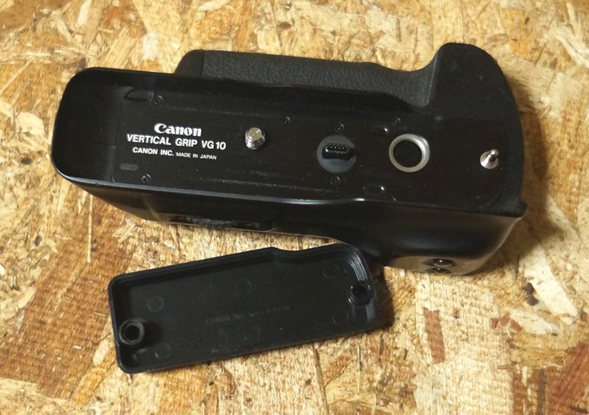 Canon EOS5用縦グリップ　VERTICAL GRIP VG10　キャノン　キヤノン　フイルム一眼レフ用