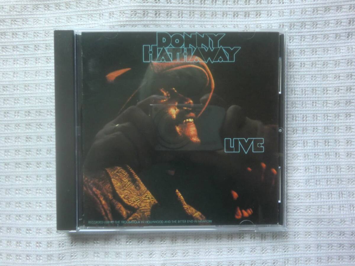 ★国内盤 CD★DONNY HATHAWAY/ダニー・ハサウェイ★LIVE/LITTLE GHETTO BOY★72'JAZZ FUNK SOUL名盤★