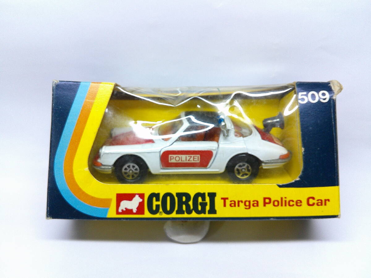 コーギー 1/43 ポルシェ・タルガ・ポリスカー《未展示品》送料450円