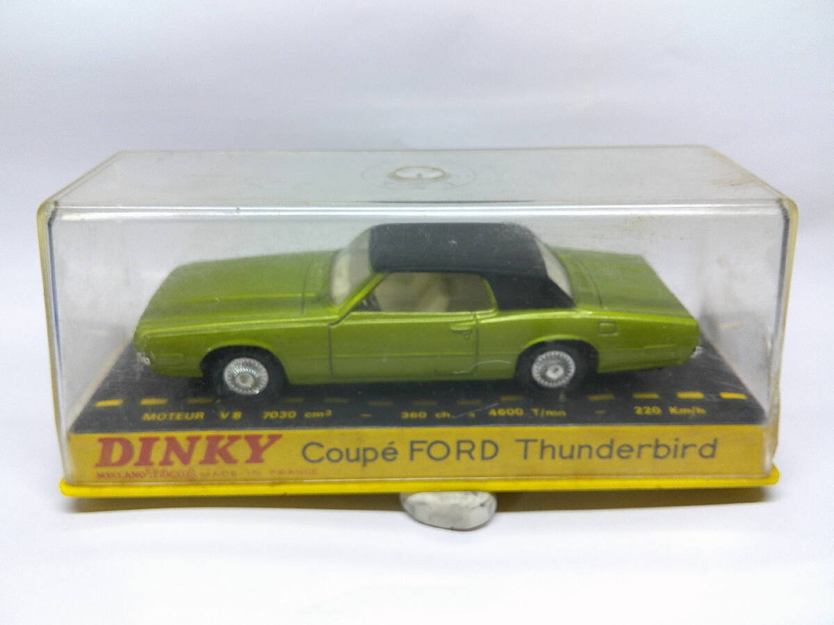ディンキー 1/43 フォード・サンダーバード・レザートップ《未展示品・クリアカバーにヒビ有り》送料660円