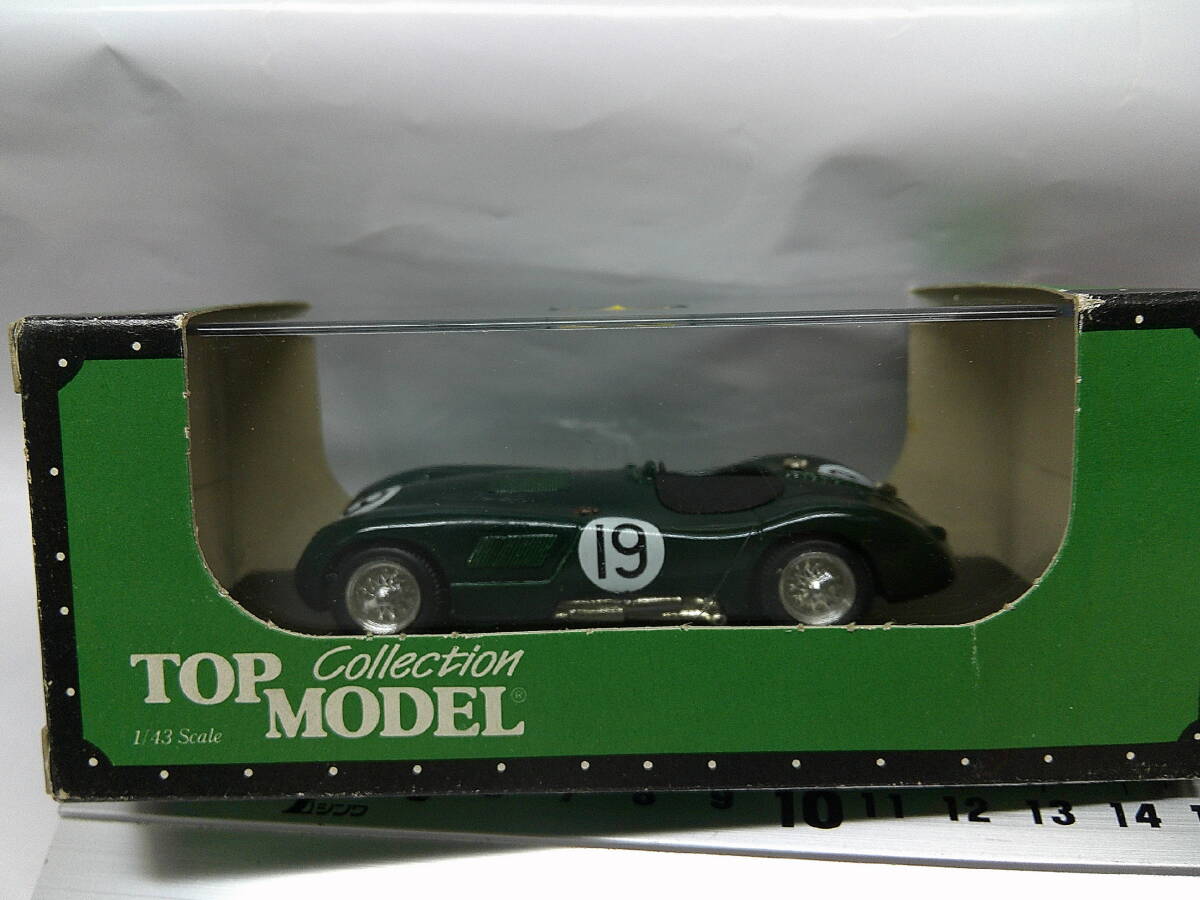 TOP MODEL 1/43 JAGUAR C-TYPE LM1953 No.19《未展示品》送料390円