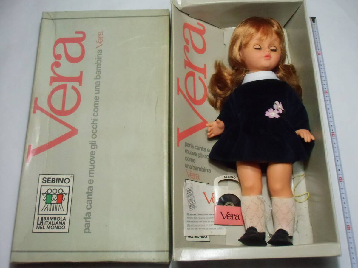 Ｖｅｒａトーキング＆眠り人形（イタリア製）47cm《未使用・トーキングは不動》