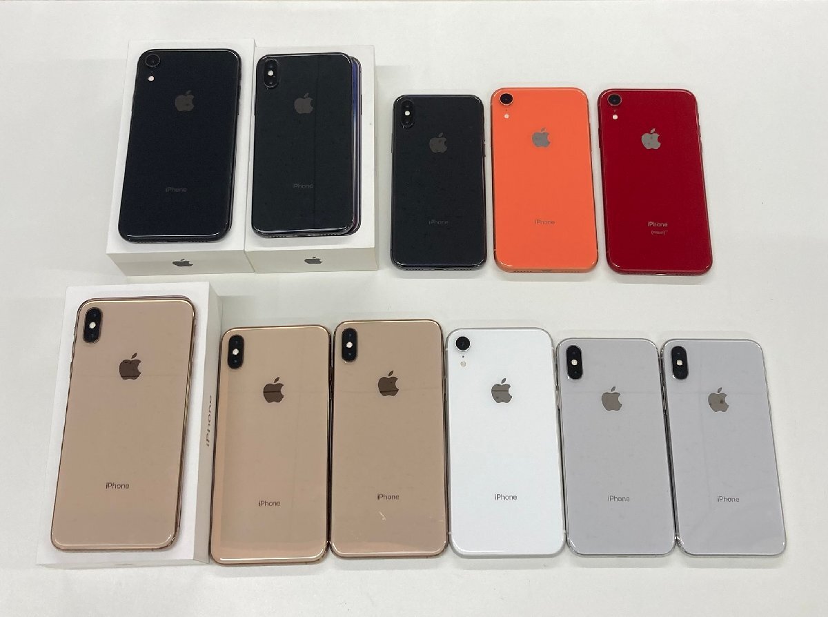 iPhoneXSMax XS XRなど まとめ 11個 中古ジャンク S0610◎