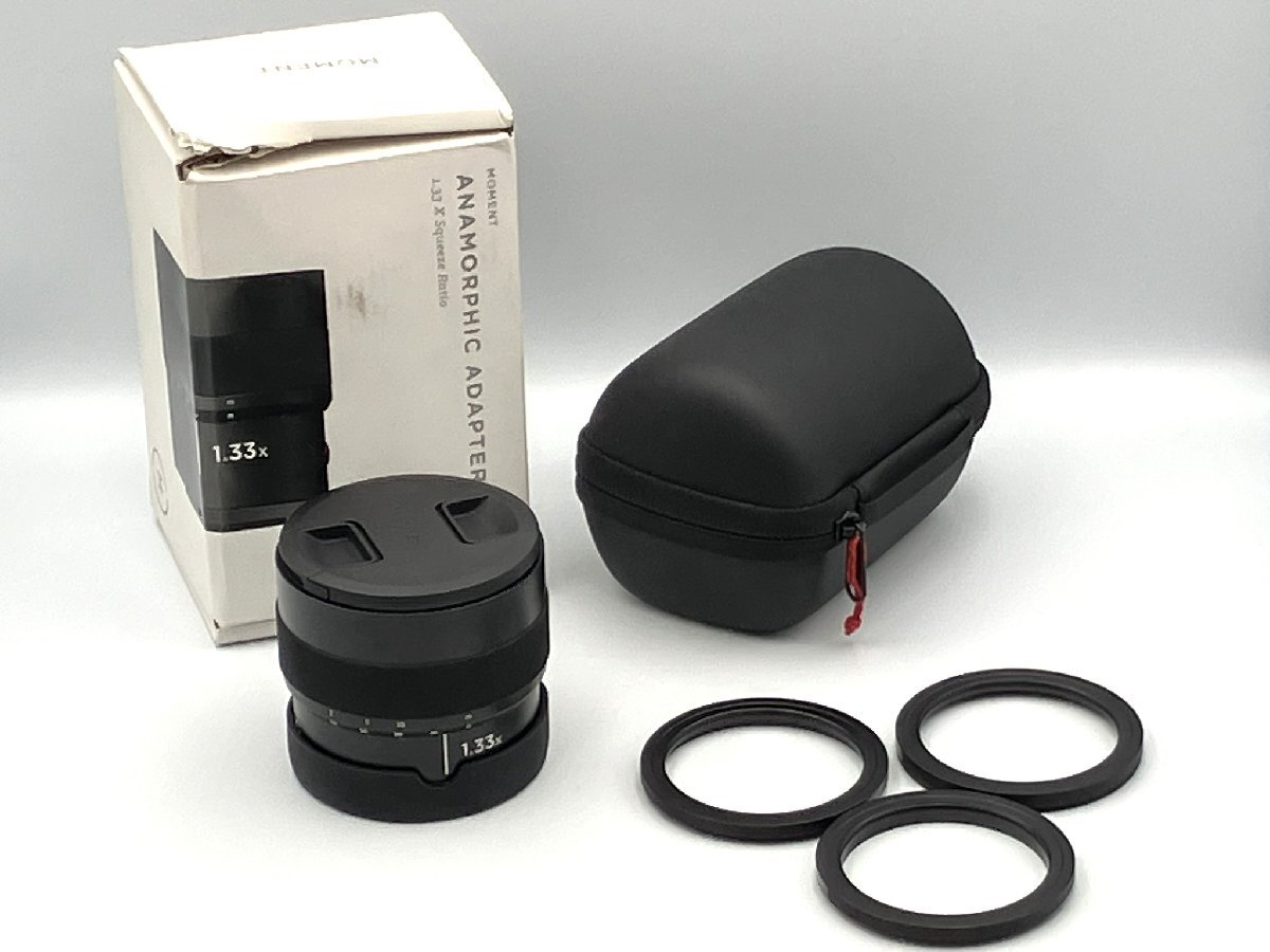 MOMENT ANAMORPHIC ADAPTER 1.33x Spueeze Ratio モーメント アナモルフィックアダプター 中古ジャンク LL6-006◎