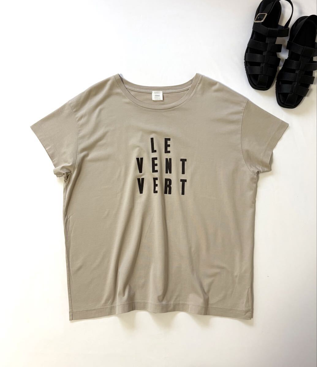 イエナ IENA LE VENT VERT Tシャツ ロゴＴ