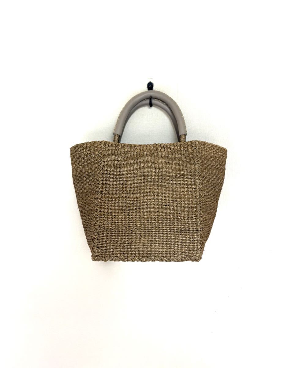 ユナイテッドアローズ ABACA スクエア かごバッグ トートバッグ
