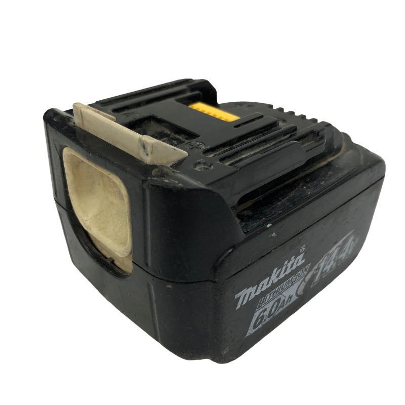 makita マキタ 14.4V リチウムイオンバッテリ BL1460B ブラック 6.0Ah 稼働確認済 【中古】 22605K571