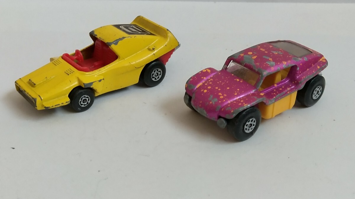 マッチボックス ビーチバギー&ウッシュンプッシュン 2台セット