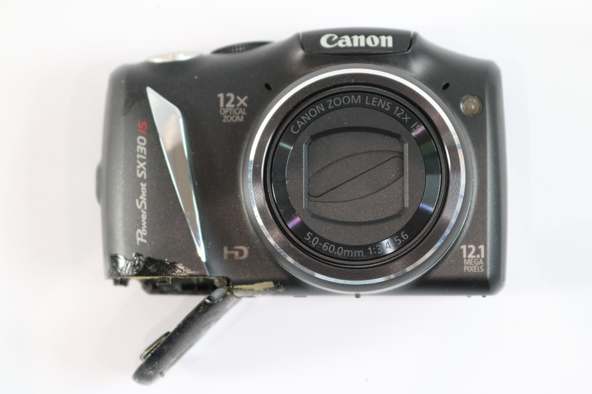 CANON キャノン Power Shot SX130 IS PC1562 コンパクトカメラ デジタルカメラ コンデジ デジカメ 動作未確認 ジャンク品 6132-HM