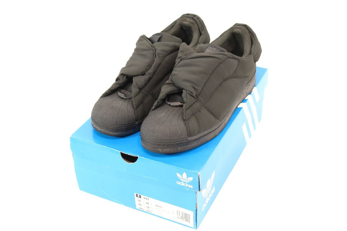 adidas アディダス × notitle ノータイトル SST エアロスター スニーカー サイズ 28.5 ブラック 黒 紳士 メンズ シューズ 靴 6189-RS