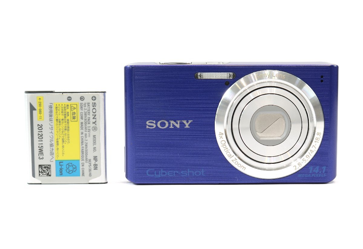 SONY ソニー Cyber-shot サイバーショット DSC-W610 コンパクトカメラ デジタルカメラ コンデジ デジカメ 動作未確認 6080-YS