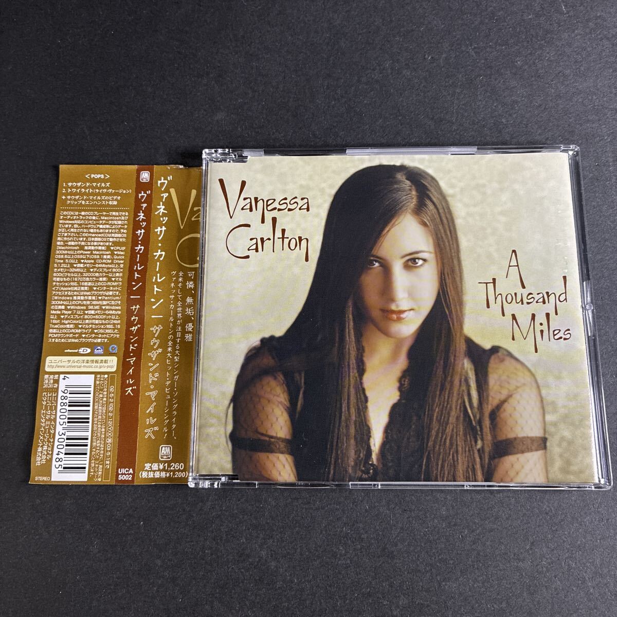 WY25【帯付】ヴァネッサ・カールトン A thousand Miles CD 