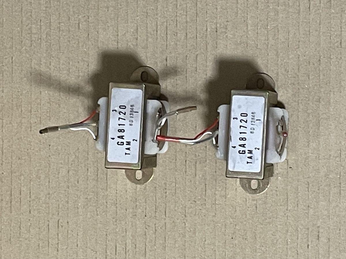 【希少】TAMURA アウトプットトランス / GA81720 / 2個セット