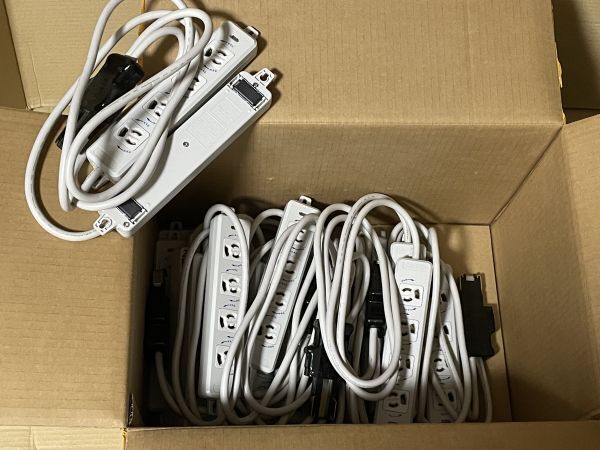 C平行パラ 計8口 / C型 30A Cコン 舞台 照明 音響 約1M 10本セット