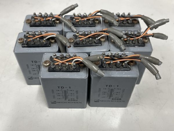 日本光電 NIHON KOHDEN TD-1 600Ω/150Ω ライントランス 8個セット