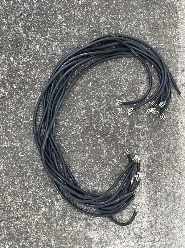電源ケーブル　2PNCT 2SQ 3芯　 10本セット
