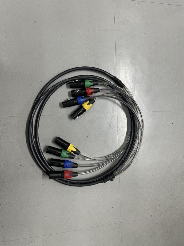 MR202-4AT CANARE カナレ XLR-XLR 4chマルチケーブル 約3M