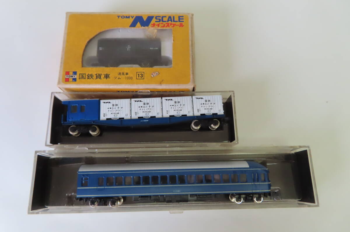 TOMY KATO Nゲージ ナインスケール 鉄道模型 3点 まとめ売り 中古品 管理ZI-LP