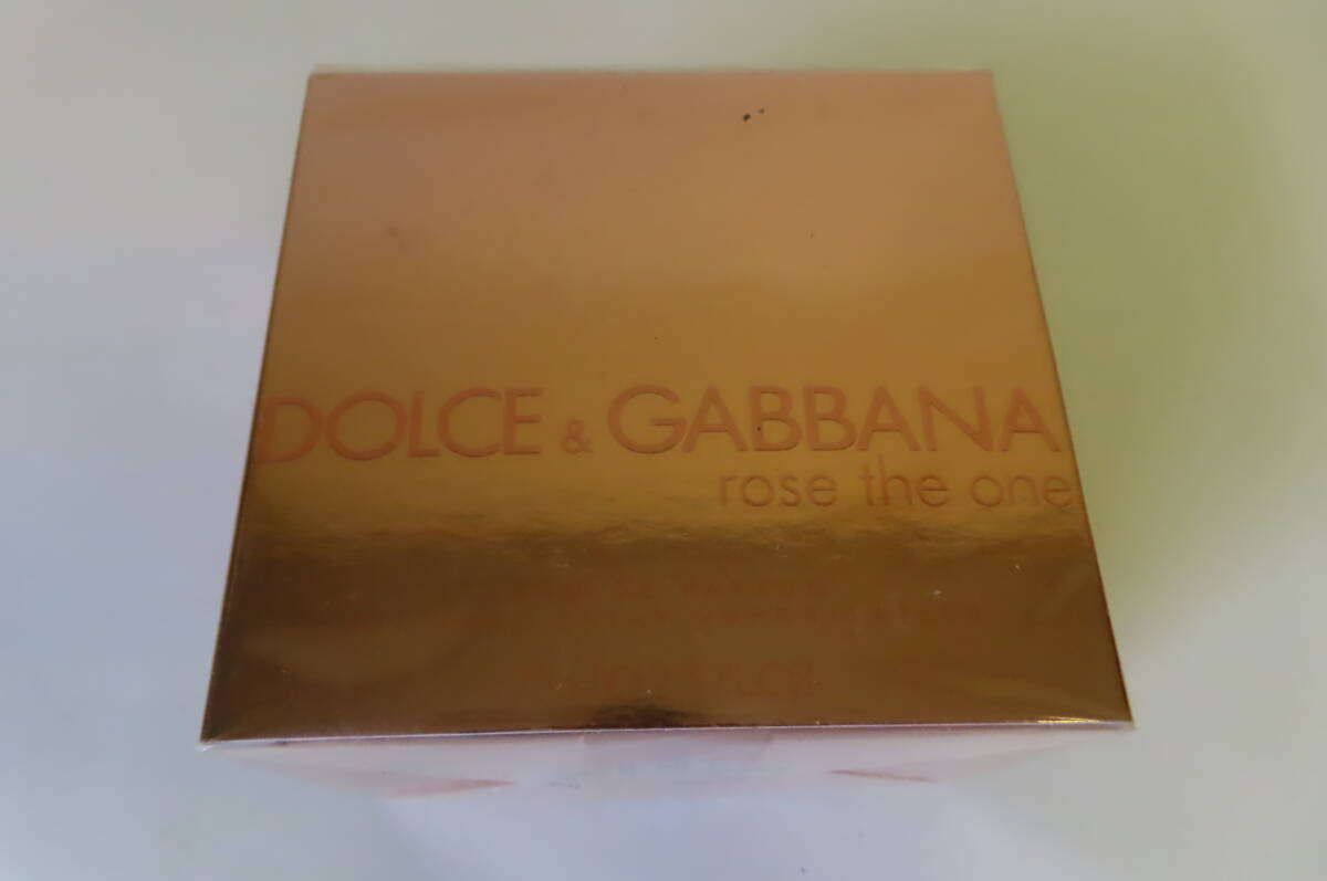 DOLCE & GABBANA ドルチェ&ガッバーナ ローズ ザ ワン ROSE THE ONE 香水 オードパルファム 75ml 未開封品 管理ZI-LP