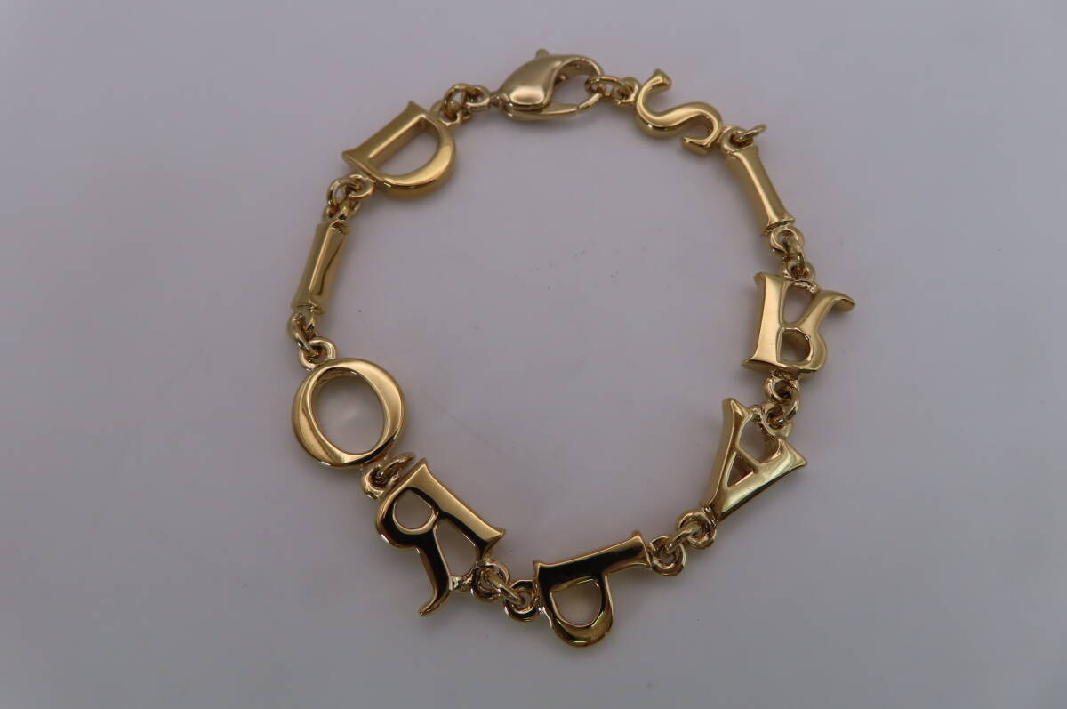 クリスチャン・ディオール ブレスレット DIOR PARIS ゴールドカラー アクセサリー 美品 現状品 管理ZI-LP