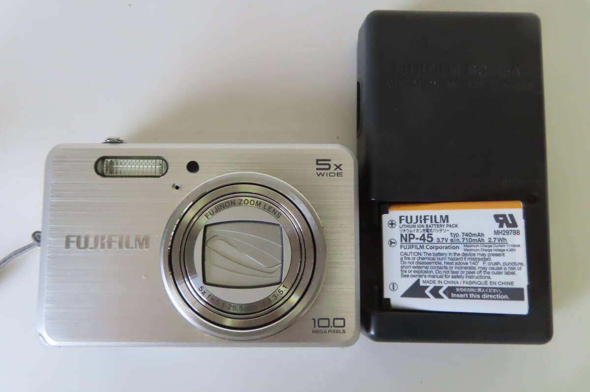 FUJIFILM フジフィルム FinePix J150W デジタルカメラ デジカメ バッテリー付き 動作品 管理ZI-LP