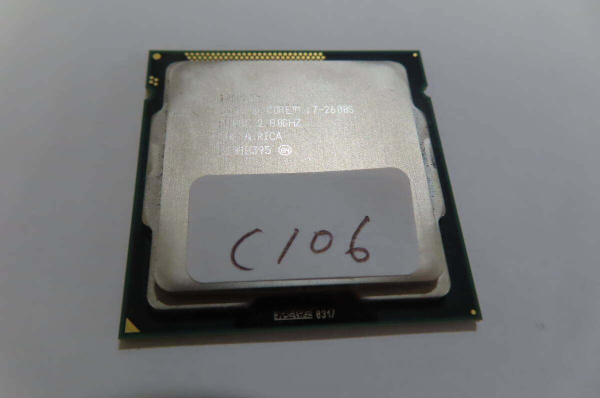 Intel Core i7 i7-2600S SR00E 2.80GHz Socket1155 管理C106