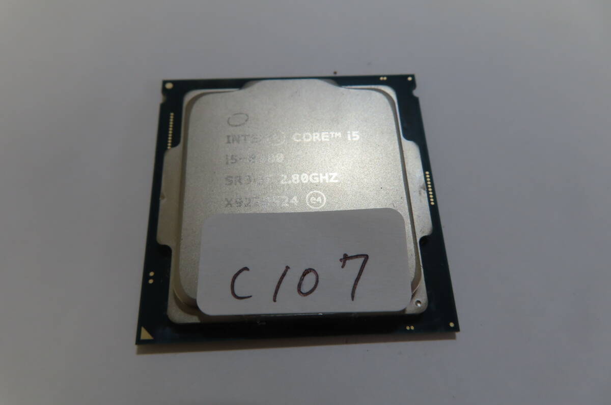 Intel Core i5 i5-8400 SR3QT 2.80GHz Socket1151 管理C107