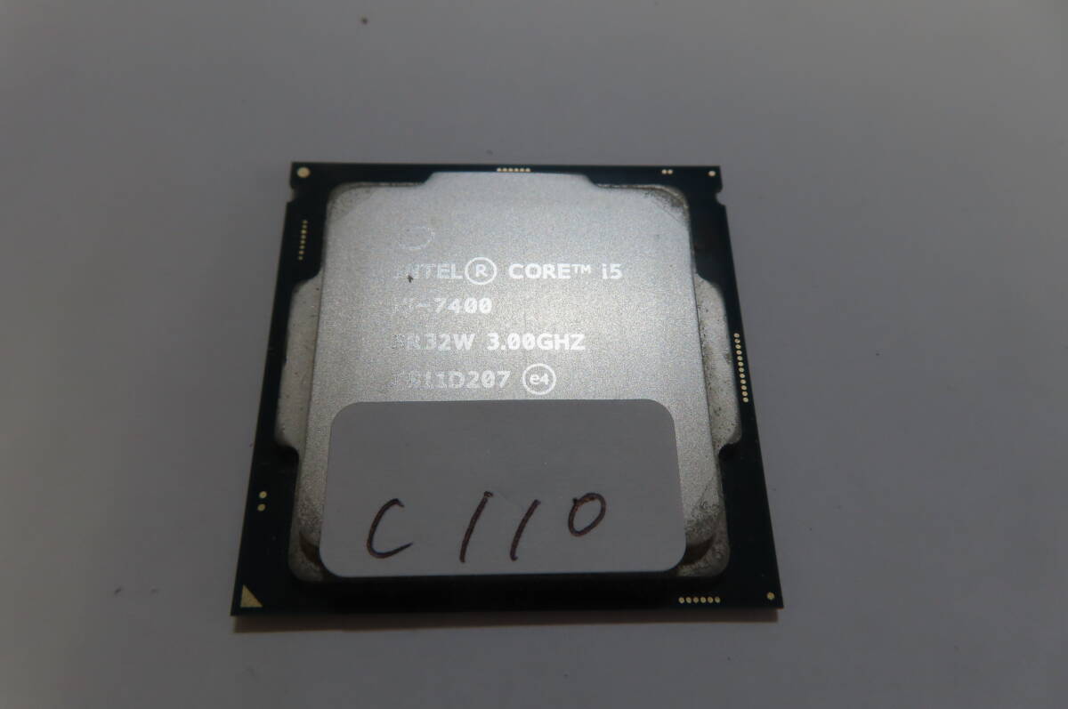 Intel Core i5 i5-7400 SR32W 3.00GHz Socket1151 管理C110