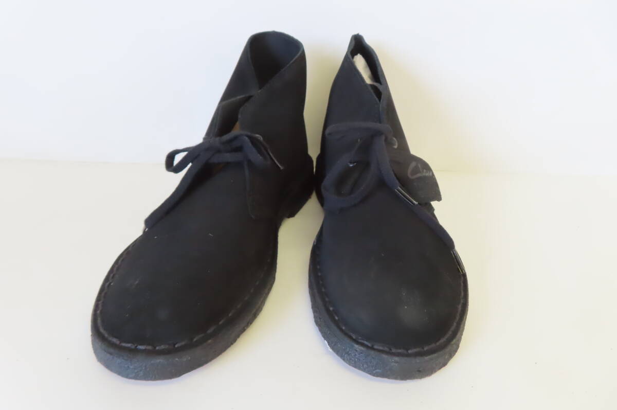 クラークス Clarks THE ORIGINAL DESERT BOOT ブラック ブーツ スエード GB6.5 US7 未使用品 管理ZI-80