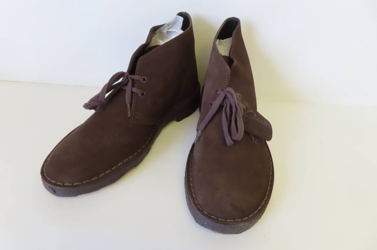 クラークス Clarks THE ORIGINAL DESERT BOOT ブラウン ブーツ スエード GB6.5 US7 未使用品 管理ZI-80